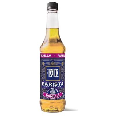 Tate & Lyle Vanilla Syrup Fairtrade Set, Vegan and Vegetarian Friendly Vanilla Coffee Syrup, Cold Drinks and Hot Drinks Produced in the UK 750ml Tate & Lyle Vanilla Syrup Fairtrade Set, Vegan and Vegetarian Friendly Vanilla Coffee Syrup, Cold Drinks and Hot Drinks Produced in the UK 750ml