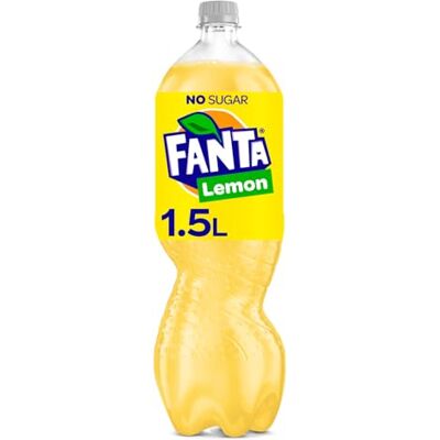 Fanta Lemon No Sugar Pet 1500ml Fanta Lemon No Sugar Pet 1500ml