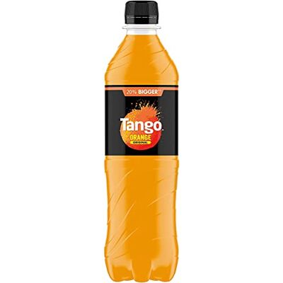 Tango Orange Soft Drink, 600 ml, Pack of 12 Tango Orange Soft Drink, 600 ml, Pack of 12