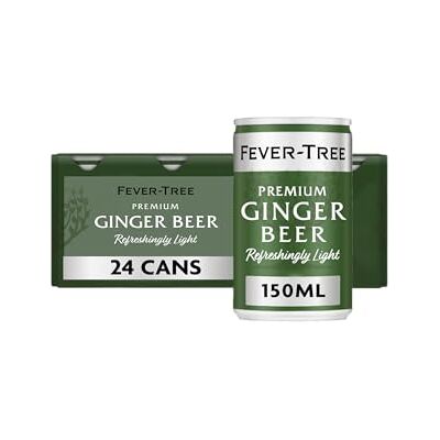 FEVER-TREE Refreshingly Light Ginger Beer 24x150ml FEVER-TREE Refreshingly Light Ginger Beer 24x150ml