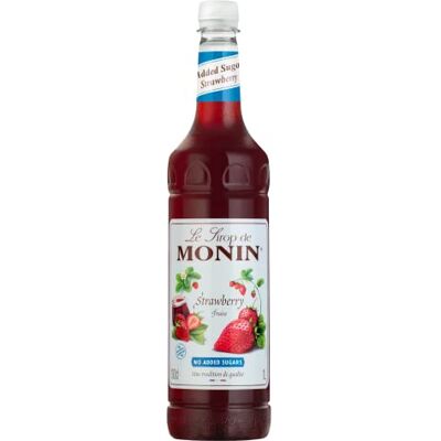Monin Premium Strawberry No Added Sugar Syrup 1L, for Cocktails, Lemonades Also for cocktails and mocktails, vegan and allergen-free, low calorie, same great taste, natural flavours, guilt-free Monin Premium Strawberry No Added Sugar Syrup 1L, for Cocktails, Lemonades Also for cocktails and mocktails, vegan and allergen-free, low calorie, same great taste, natural flavours, guilt-free