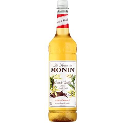 Monin Premium French Vanilla Syrup 1L for Coffee and Cocktails. Vegan-Friendly, Allergen-Free, 100 Percent Natural Flavours and Colourings Monin Premium French Vanilla Syrup 1L for Coffee and Cocktails. Vegan-Friendly, Allergen-Free, 100 Percent Natural Flavours and Colourings