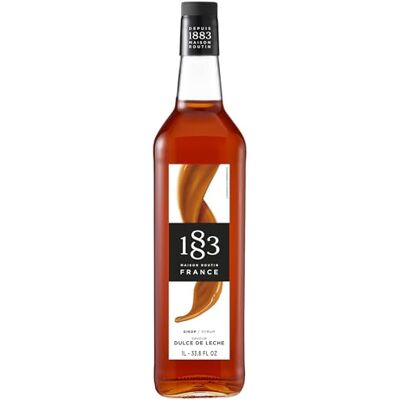 1883 MAISON ROUTIN 1883 Maison Routin Premium Dulce de Leche Syrup – Caramelised Milk Flavour for Coffee, Hot Chocolate, Cocktails & Desserts – Vegan-Friendly, No Preservatives – 1L Glass Bottle 1883 MAISON ROUTIN 1883 Maison Routin Premium Dulce de Leche Syrup – Caramelised Milk Flavour for Coffee, Hot Chocolate, Cocktails & Desserts – Vegan-Friendly, No Preservatives – 1L Glass Bottle