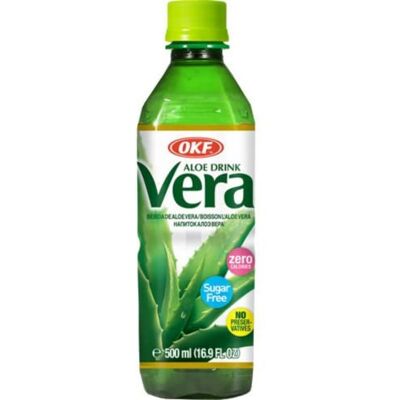 OKF Aloe Vera Drink (Sugar Free), 500 g Pack of 20 OKF Aloe Vera Drink (Sugar Free), 500 g Pack of 20