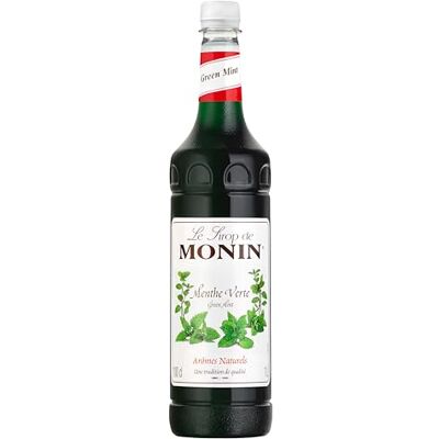 Monin Premium Green Mint Syrup 1L, for Cocktails and Mocktails, Vegan 100% natural flavour, vegan-friendly, allergen-free, latte creation, cocktail mixer, bar and cafe essential, dessert drizzle Monin Premium Green Mint Syrup 1L, for Cocktails and Mocktails, Vegan 100% natural flavour, vegan-friendly, allergen-free, latte creation, cocktail mixer, bar and cafe essential, dessert drizzle