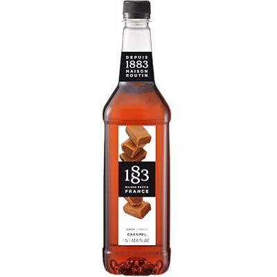1883 MAISON ROUTIN Caramel Syrup 1 Litre 1883 MAISON ROUTIN Caramel Syrup 1 Litre