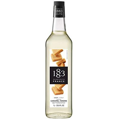 1883 MAISON ROUTIN Premium Butterscotch Syrup for Cocktails & Mocktails Glass 1L 1883 MAISON ROUTIN Premium Butterscotch Syrup for Cocktails & Mocktails Glass 1L
