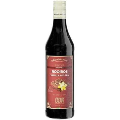 ODK Ice Tea Rooibos Vanilla Syrup Ultimate Iced Tea Cocktail Syrup 75cl ODK Ice Tea Rooibos Vanilla Syrup Ultimate Iced Tea Cocktail Syrup 75cl