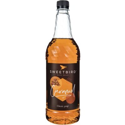Sweetbird Caramel Syrup 1 Litre FS240 Enhances hot beverages in commercial cafes and beverage stations with smooth, easily dispensable sweet notes. Sweetbird Caramel Syrup 1 Litre FS240 Enhances hot beverages in commercial cafes and beverage stations with smooth, easily dispensable sweet notes.