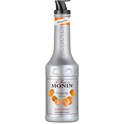 Monin Tangerine Fruit Mix Puree 1 Litre for Cocktails, Smoothies and Mocktails. Vegan-Friendly, Allergen-Free, 100% Natural Flavours and Colourings. 2-in-1 Tangerine Puree and Sugar Syrup Hybrid Monin Tangerine Fruit Mix Puree 1 Litre for Cocktails, Smoothies and Mocktails. Vegan-Friendly, Allergen-Free, 100% Natural Flavours and Colourings. 2-in-1 Tangerine Puree and Sugar Syrup Hybrid