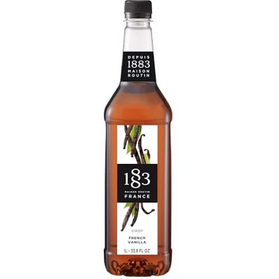 1883 MAISON ROUTIN Maison Routin 1883 French Vanilla Syrup, Pet Bottle 1000 Milliliter 1883 MAISON ROUTIN Maison Routin 1883 French Vanilla Syrup, Pet Bottle 1000 Milliliter