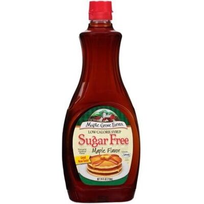Maple Grove Farms Maple Grove Farm Sugar Free Maple Flavor Syrup 710 ml, Low Carb, Diabetic Maple Grove Farms Maple Grove Farm Sugar Free Maple Flavor Syrup 710 ml, Low Carb, Diabetic
