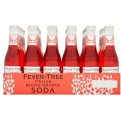 FEVER-TREE Italian Blood Orange Soda/Case of 24x20cl Bottles FEVER-TREE Italian Blood Orange Soda/Case of 24x20cl Bottles