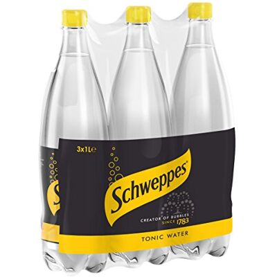 Schweppes Indian Tonic Water Multipack, 3l Schweppes Indian Tonic Water Multipack, 3l