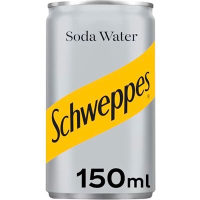 Schweppes SODA WATER 150ML X 24 Schweppes SODA WATER 150ML X 24