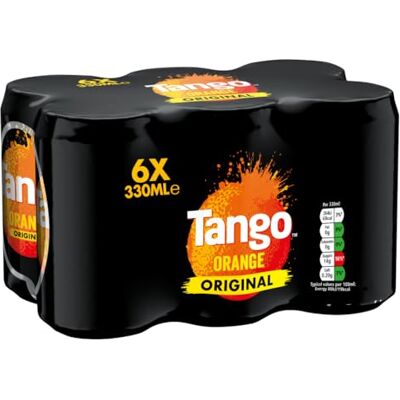 Tango Orange Soft Drink, 6x330ml Tango Orange Soft Drink, 6x330ml