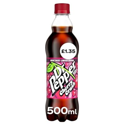 Coca-Cola Dr Pepper Zero Cherry Crush Drink Price Marked (12 x 500ml Bottles) Coca-Cola Dr Pepper Zero Cherry Crush Drink Price Marked (12 x 500ml Bottles)