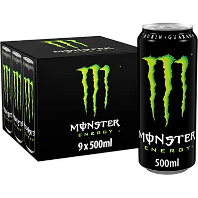 Coca-Cola Europacific Partners Monster Energy Drink, 9 x 500 ml Coca-Cola Europacific Partners Monster Energy Drink, 9 x 500 ml