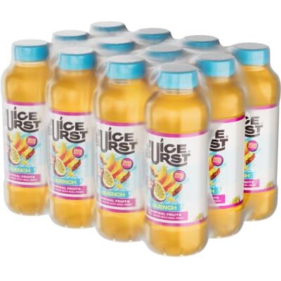Juice Burst Quench Tropical Fruits 500ml x 12 One of your 5 a day Juice Burst Quench Tropical Fruits 500ml x 12 One of your 5 a day
