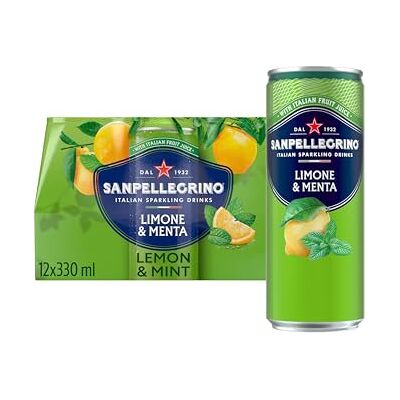 San Pellegrino - Italian Lemon & Mint - 330ml - Soft Drink San Pellegrino - Italian Lemon & Mint - 330ml - Soft Drink