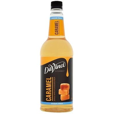 London Grocery DaVinci Gourmet Sugar Free Caramel Syrup 1L Case of 1 London Grocery DaVinci Gourmet Sugar Free Caramel Syrup 1L Case of 1