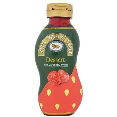 Lyle's Squeezy Strawberry Syrup 325g Lyle's Squeezy Strawberry Syrup 325g