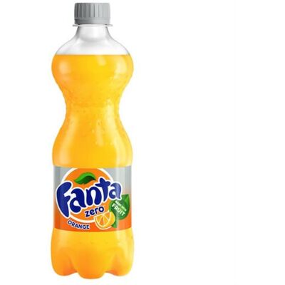 Fanta Orange Zero Soft Drink 500ml Case of 12 Fanta Orange Zero Soft Drink 500ml Case of 12