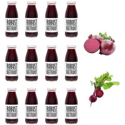 PRESSUICE Fresh Pure Beetroot Juice 100% Cold-Pressed NFC 12 x 250 ml 12 Bottles Pack, Semi-Sweet Flavour, Not From Concentrate, Naturally Cloudy, No Added Sugar, No Additives, Vegan, GMO Free PRESSUICE Fresh Pure Beetroot Juice 100% Cold-Pressed NFC 12 x 250 ml 12 Bottles Pack, Semi-Sweet Flavour, Not From Concentrate, Naturally Cloudy, No Added Sugar, No Additives, Vegan, GMO Free