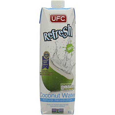 UFC Refresh 100% Natural Coconut Water 1L x4 UFC Refresh 100% Natural Coconut Water 1L x4