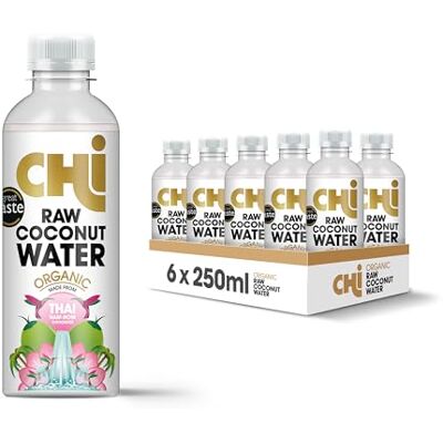 CHI REHYDRATE/ REVIVE CHI Rehydrate/Revive RAW Organic Coconut Water Drink I (250ml) Pack of 6 I Hydrate with Natural Electrolytes, No Sugar Added, Full Of Vitamin C & Potassium. CHI REHYDRATE/ REVIVE CHI Rehydrate/Revive RAW Organic Coconut Water Drink I (250ml) Pack of 6 I Hydrate with Natural Electrolytes, No Sugar Added, Full Of Vitamin C & Potassium.