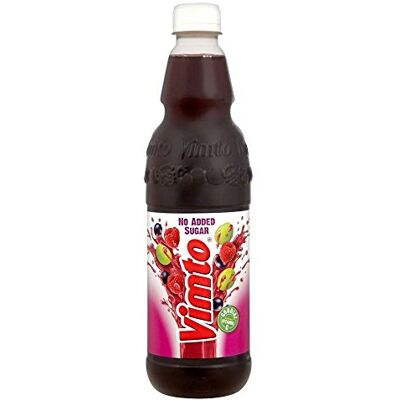 Vimto Original Fruit Juice Cordial No Added Sugar (725ml) Pack of 2 Vimto Original Fruit Juice Cordial No Added Sugar (725ml) Pack of 2