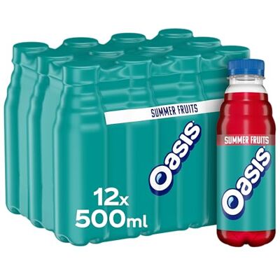 Oasis - Summer Fruits - 12 x 500ml - Soft drink Oasis - Summer Fruits - 12 x 500ml - Soft drink