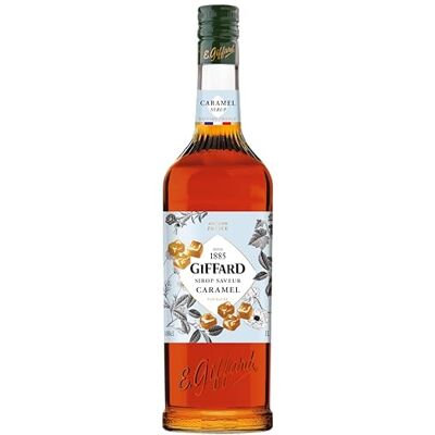 Giffard Caramel Syrup French Cocktail or Coffee Sirop, 1L, Alcohol-Free Giffard Caramel Syrup French Cocktail or Coffee Sirop, 1L, Alcohol-Free