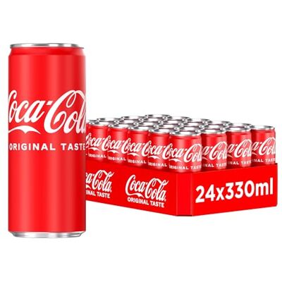 Coca-Cola Soft Drink Can 330 ml (Pack of 24) Coca-Cola Soft Drink Can 330 ml (Pack of 24)