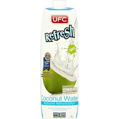 ONE STOP DEALERS UFC Coconut Water 1 Litre – Pure Coconut Water Drink Natural Refreshing Beverage Ready to Drink No Added Sugar (Pack of 1) ONE STOP DEALERS UFC Coconut Water 1 Litre – Pure Coconut Water Drink Natural Refreshing Beverage Ready to Drink No Added Sugar (Pack of 1)