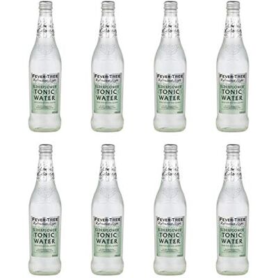 FEVER-TREE Fever Tree Refreshingly Light Elderflower Tonic 500ml Glass Bottle Pack of 8 FEVER-TREE Fever Tree Refreshingly Light Elderflower Tonic 500ml Glass Bottle Pack of 8