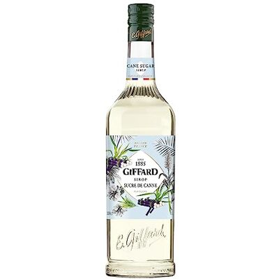 Giffard White Cane Sugar Syrup French Recipe Naturally Sweetened 1 Litre, 0.0% vol, 100cl Giffard White Cane Sugar Syrup French Recipe Naturally Sweetened 1 Litre, 0.0% vol, 100cl