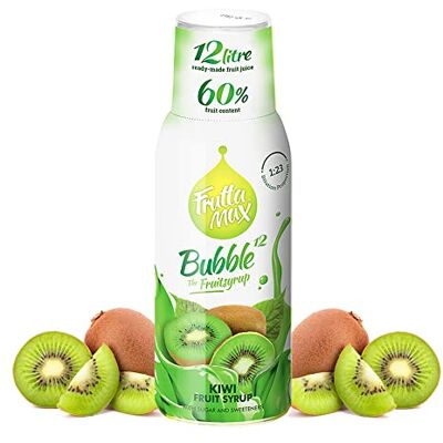 FruttaMax Kiwi Syrup Less Sugar 60% Real Fruit Concentrate Suitable for soda Machine 500ml FruttaMax Kiwi Syrup Less Sugar 60% Real Fruit Concentrate Suitable for soda Machine 500ml