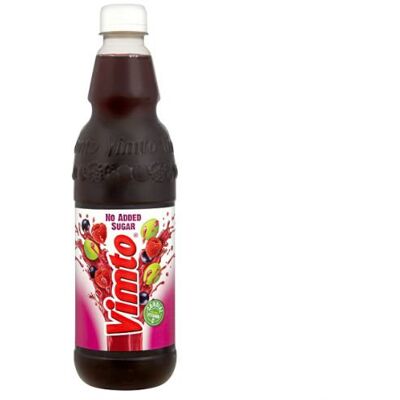 Vimto No Added Sugar Cordial 725ml (Pack of 12 x 725ml) Vimto No Added Sugar Cordial 725ml (Pack of 12 x 725ml)