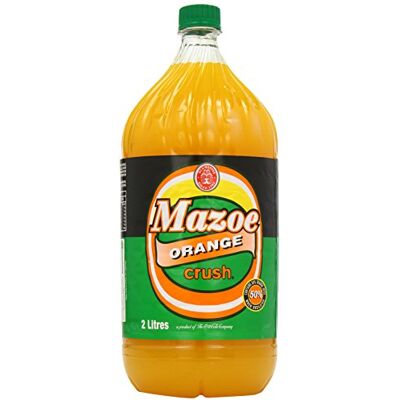 Mazoe Orange Crush 2 Litre (Pack of 2) Mazoe Orange Crush 2 Litre (Pack of 2)