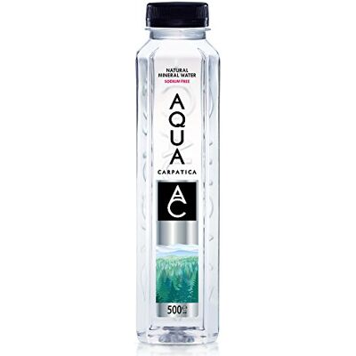 Aqua Carpatica Still Natural Mineral Water Plastic Bottle 500ml (Case of 12) Aqua Carpatica Still Natural Mineral Water Plastic Bottle 500ml (Case of 12)