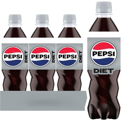 Pepsi Diet Cola Bottle 12 x 500ml Pepsi Diet Cola Bottle 12 x 500ml