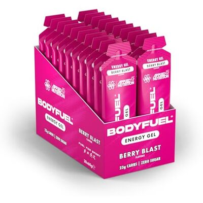 Applied Nutrition BodyFuel Energy Gel Fast Energy Gels, Fuel for Sport, with Carbs, Sugar Free (Box 20 Units x 60g) (Berry Blast) Applied Nutrition BodyFuel Energy Gel Fast Energy Gels, Fuel for Sport, with Carbs, Sugar Free (Box 20 Units x 60g) (Berry Blast)