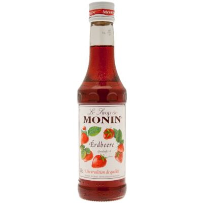 Monin Strawberry Sirup 0,25l Monin Strawberry Sirup 0,25l