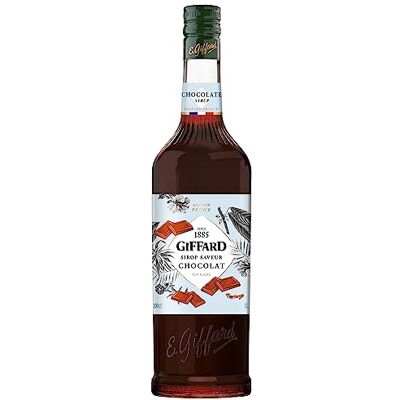 Giffard Chocolate Syrup French Cocktail or Coffee Sirop, 1L, Alcohol-Free Giffard Chocolate Syrup French Cocktail or Coffee Sirop, 1L, Alcohol-Free