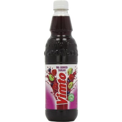 Vimto Squash - No Added Sugar - 725ml - Pack of 12 - Drink Vimto Squash - No Added Sugar - 725ml - Pack of 12 - Drink