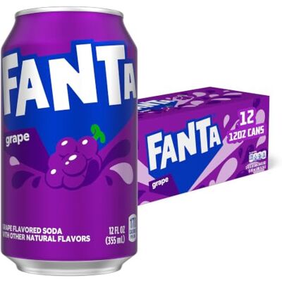 Coca-Cola Company Fanta Grape 12 oz. (355 mL) 24 Pack Coca-Cola Company Fanta Grape 12 oz. (355 mL) 24 Pack