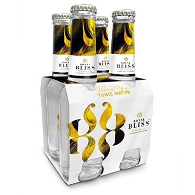Royal Bliss Signature Tonic Water 4x200ml Glass Bottle Royal Bliss Signature Tonic Water 4x200ml Glass Bottle