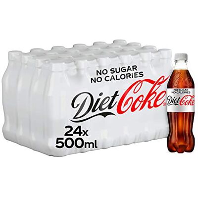 Diet Coke 24 x 500ml Bottles Diet Coke 24 x 500ml Bottles