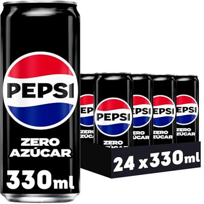 Pepsi MAX Zero Sugar Glue Cooling Box 330 ml x 24 Pepsi MAX Zero Sugar Glue Cooling Box 330 ml x 24